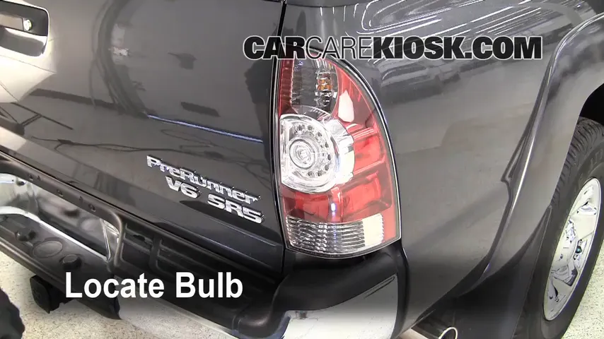 2009 Toyota Tacoma Pre Runner 4.0L V6 Crew Cab Pickup (4 Door) Lights Reverse Light (replace bulb)